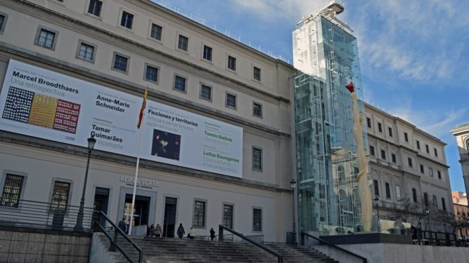 Fachada del Museo Nacional Centro de Arte Reina Sofía